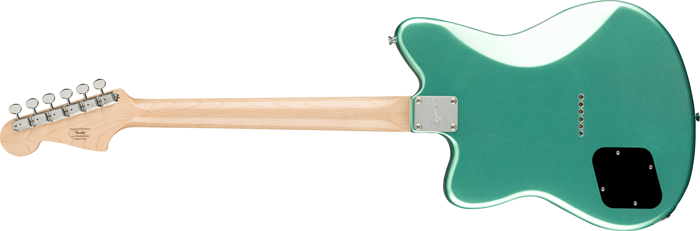 Squier® Paranormal Toronado®, Laurel Fingerboard, Parchment Pickguard, Mystic Sea Foam