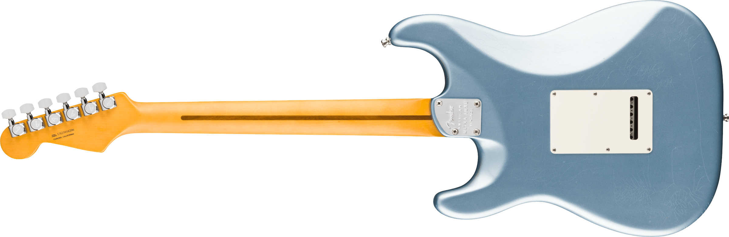 Fender® American Ultra Luxe Vintage '60s Stratocaster®, Rosewood Fingerboard, Ice Blue Metallic