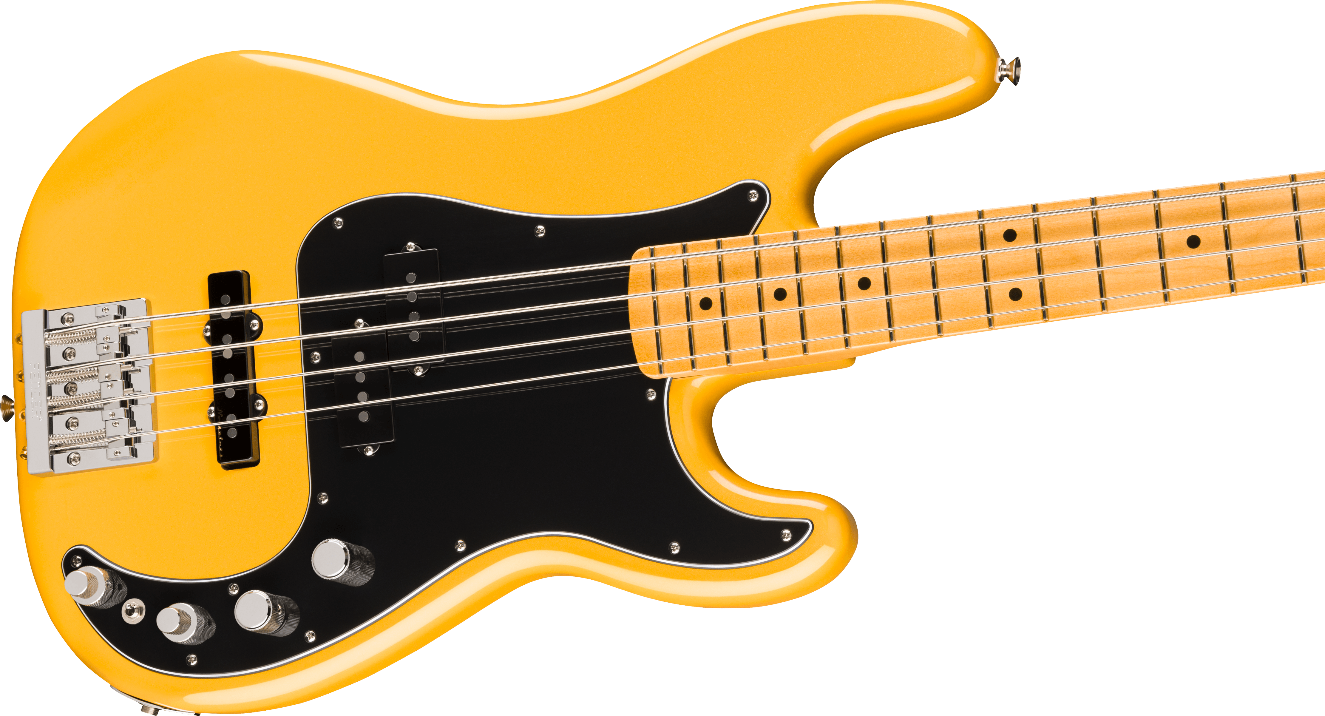 Fender® Player II Modified Active Precision Bass®, Maple Fingerboard, Sunshine Yellow