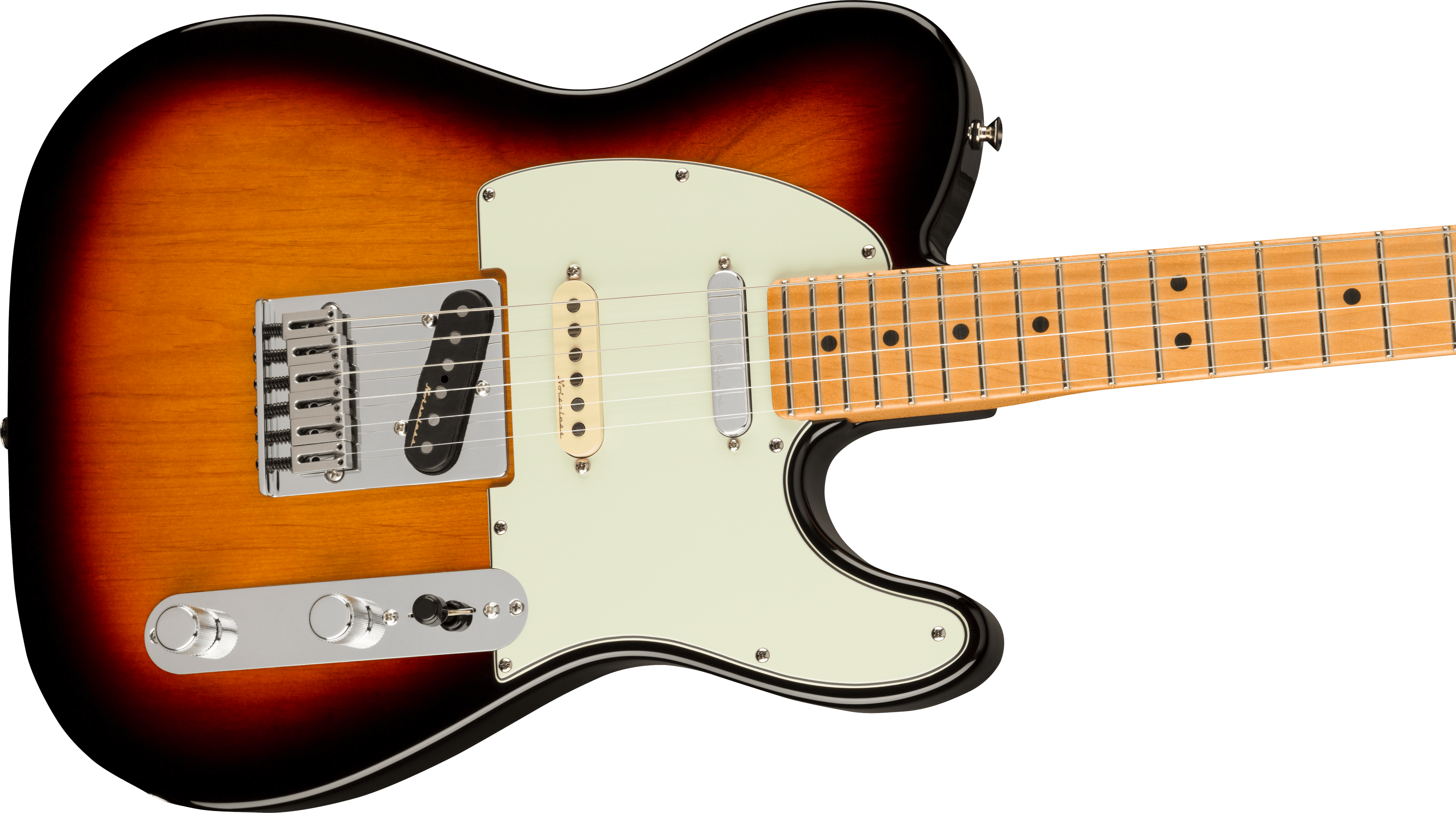 Fender® Player Plus Nashville Telecaster®, Maple Fingerboard, 3-Color Sunburst